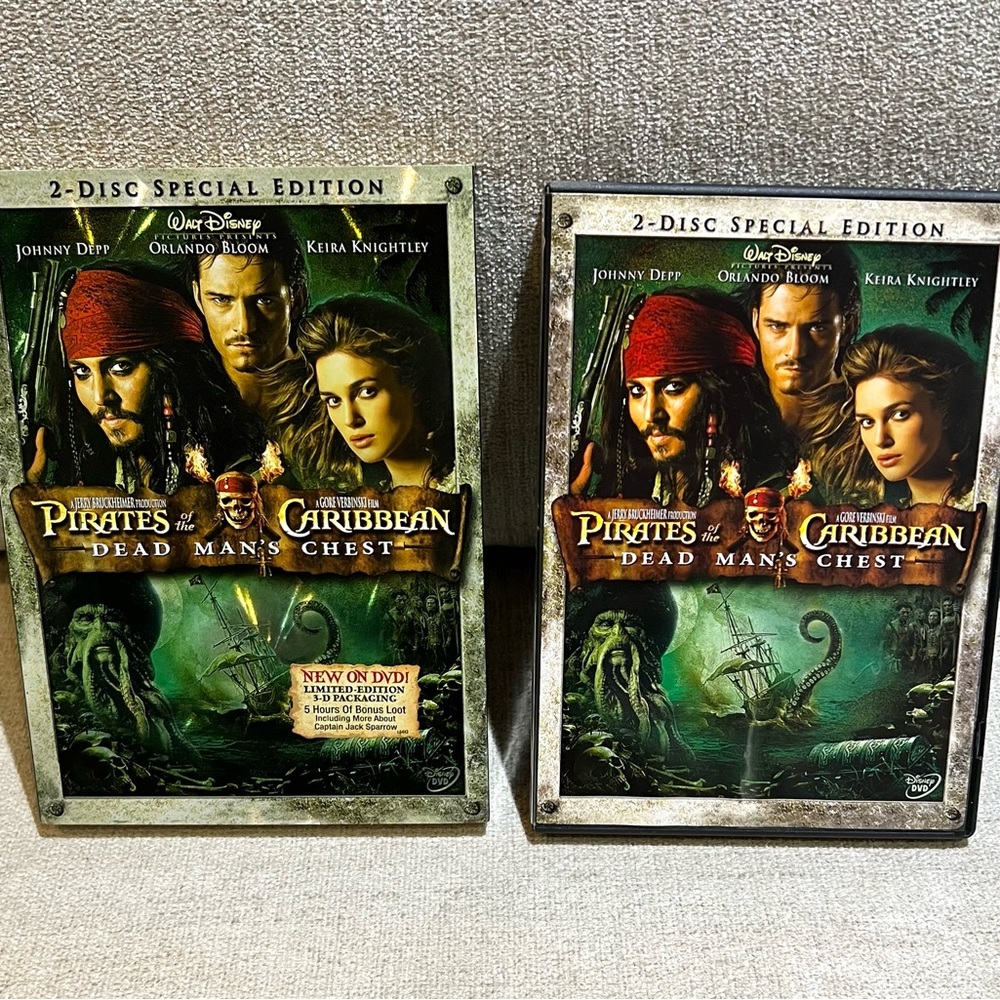 Pirates of the Caribbean Dead Man’s Chest 2 Disc Special Edition DVD